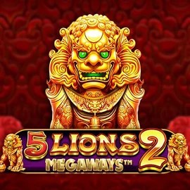 5 Lions Megaways 2 logo by Pragmatic Play at Stelario Casino