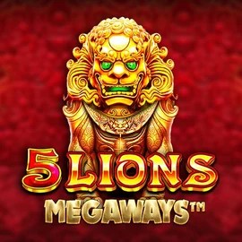 5 Lions Megaways logo by Pragmatic Play Stelario Casino