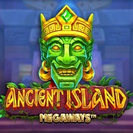Ancient Island Megaways logo by Pragmatic Play at Stelario Casino