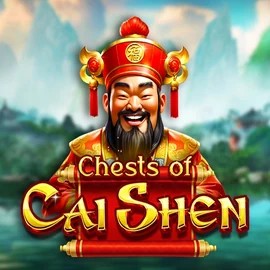 Chests of Cai Shen game by Pragmatic Play – logo hosted on Stelario Casino