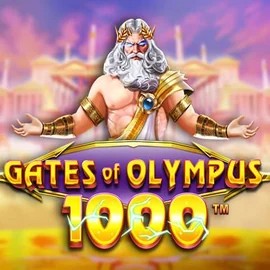 Gates of Olympus 1000 online game logo by Pragmatic Play on stelario-casino.eu