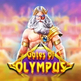 Gates of Olympus logo – Slots by Pragmatic Play at Stelario Casino