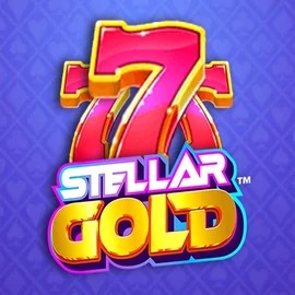 Stellar Gold by Snowborn Games, showcased at stelario-casino.eu – game logo