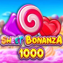 Sweet Bonanza 1000 slot visual from Pragmatic Play available on stelario-casino.eu